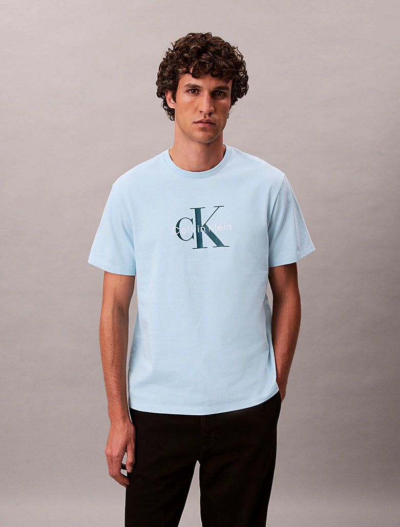 CK Monogram Logo Tee - Stratosphere