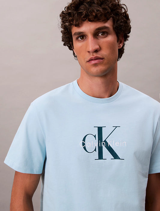 CK Monogram Logo Tee - Stratosphere