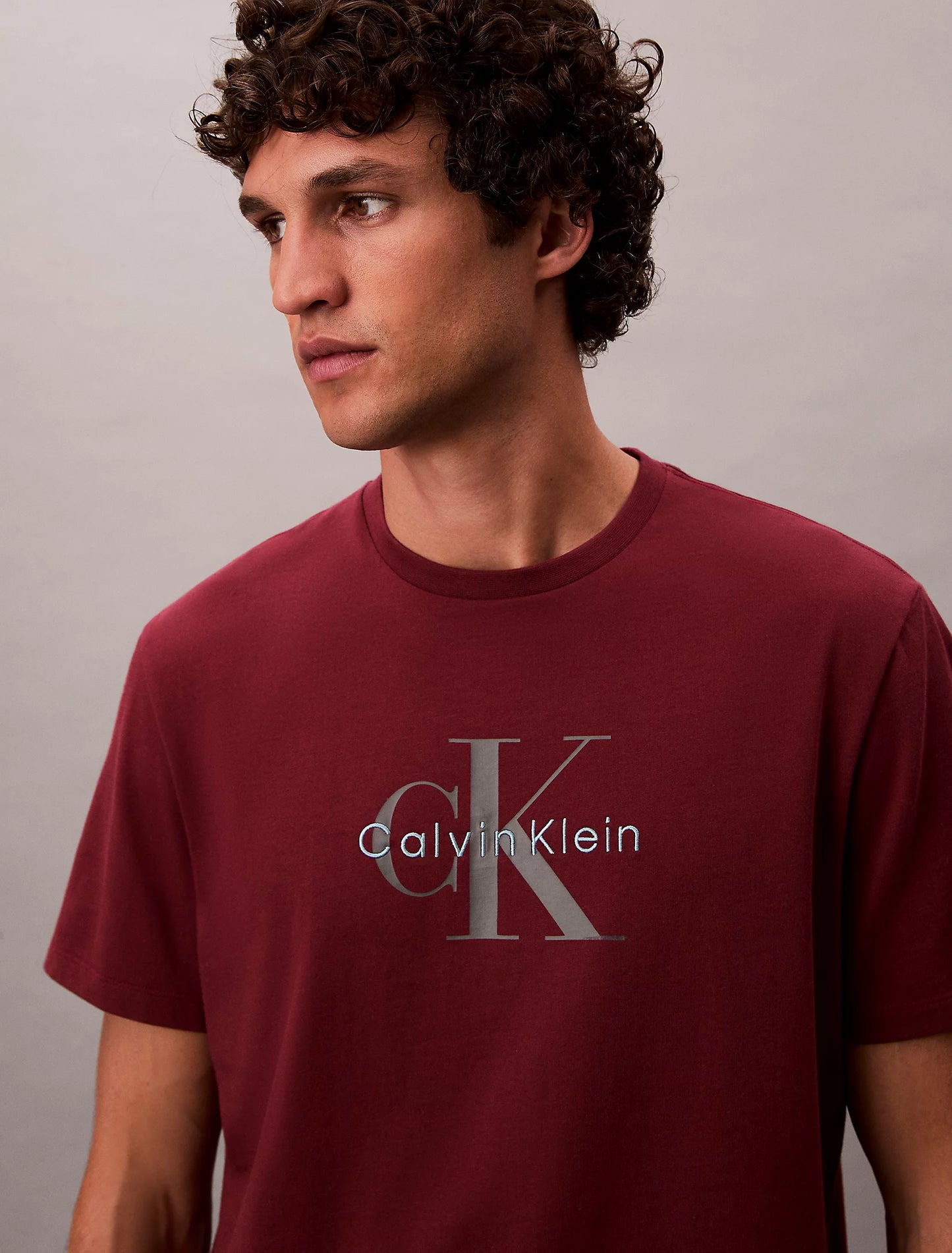 Monogram Logo Tee - Renaissance Red