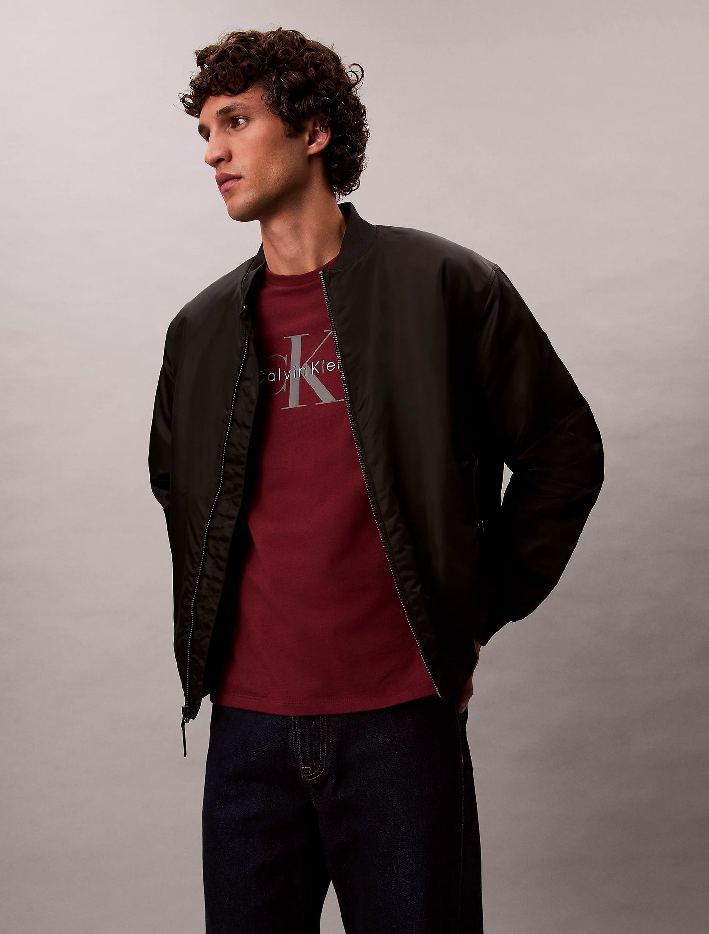 Monogram Logo Tee - Renaissance Red