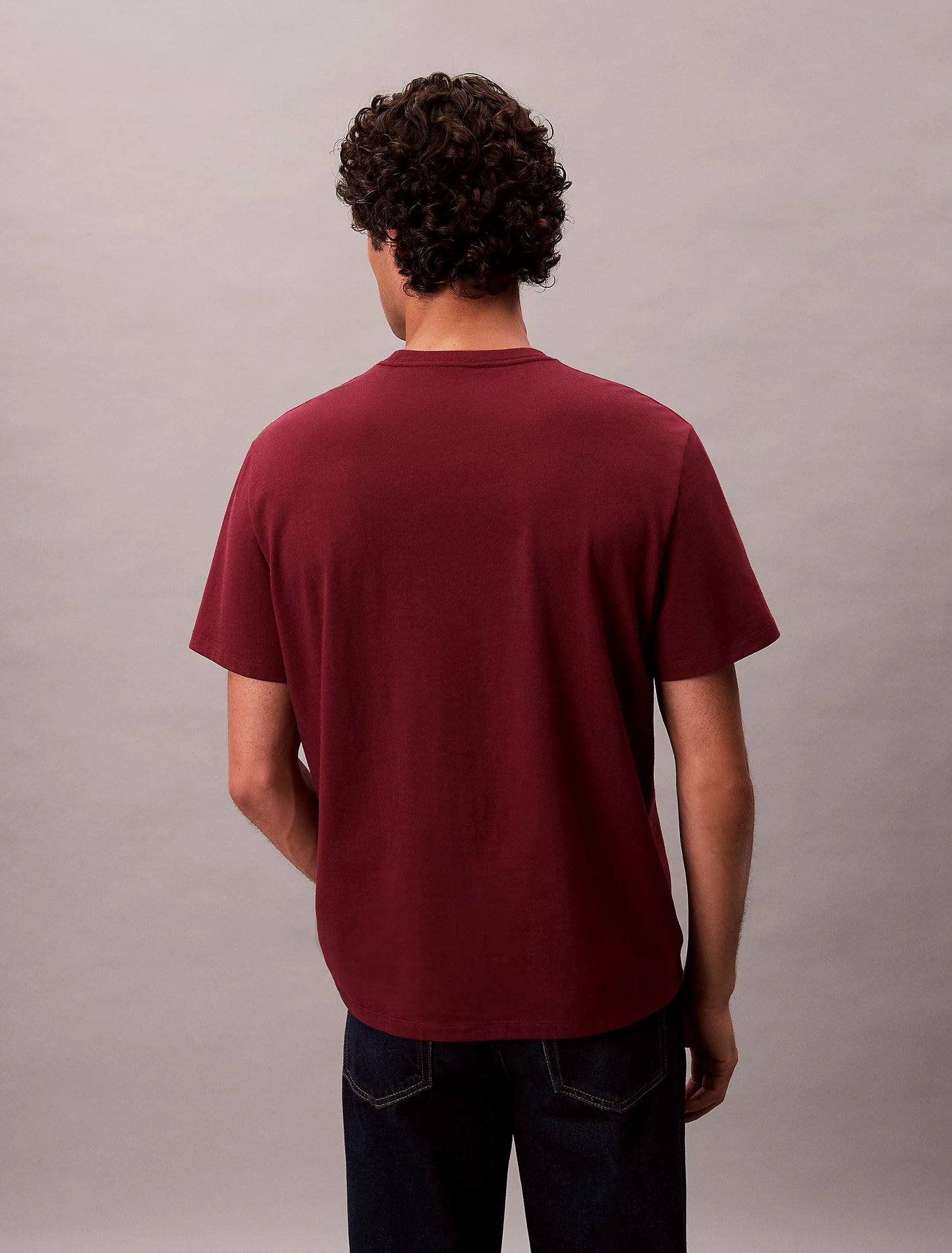 Monogram Logo Tee - Renaissance Red