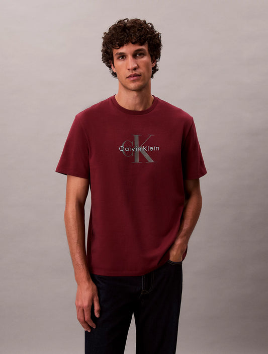 Monogram Logo Tee - Renaissance Red