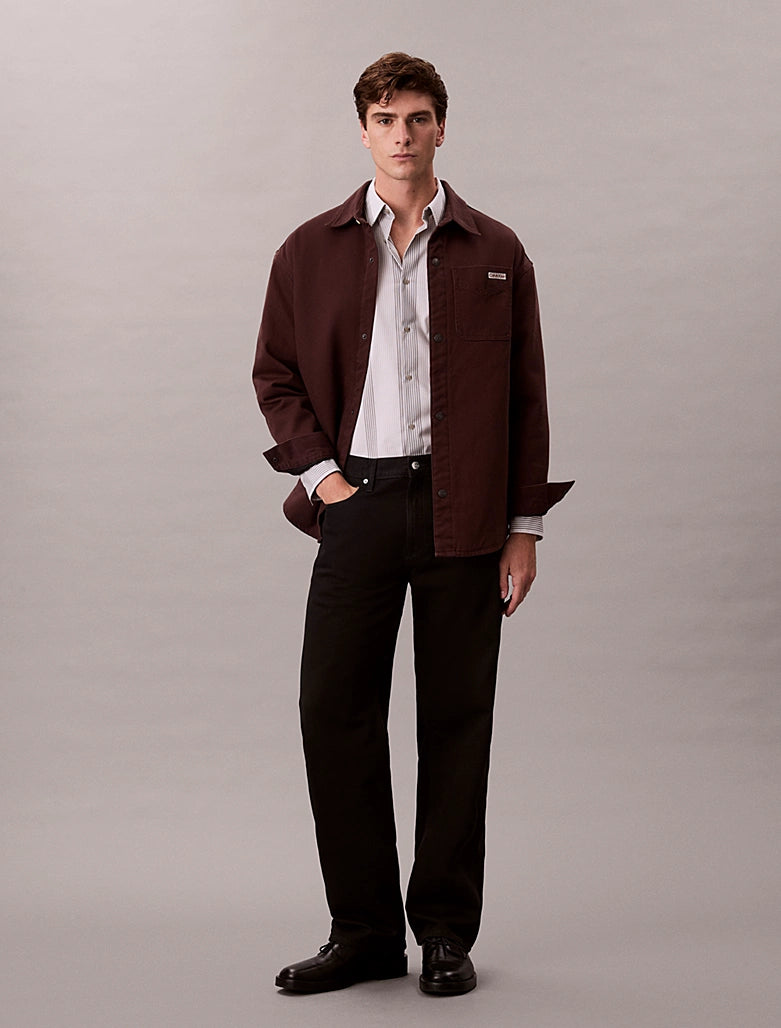 CK 90s Denim Relaxed Fit Shirt Jacket