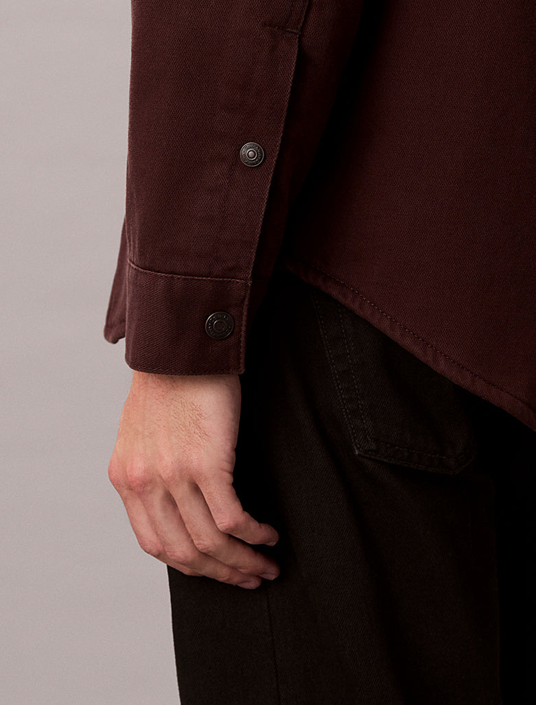CK 90s Denim Relaxed Fit Shirt Jacket