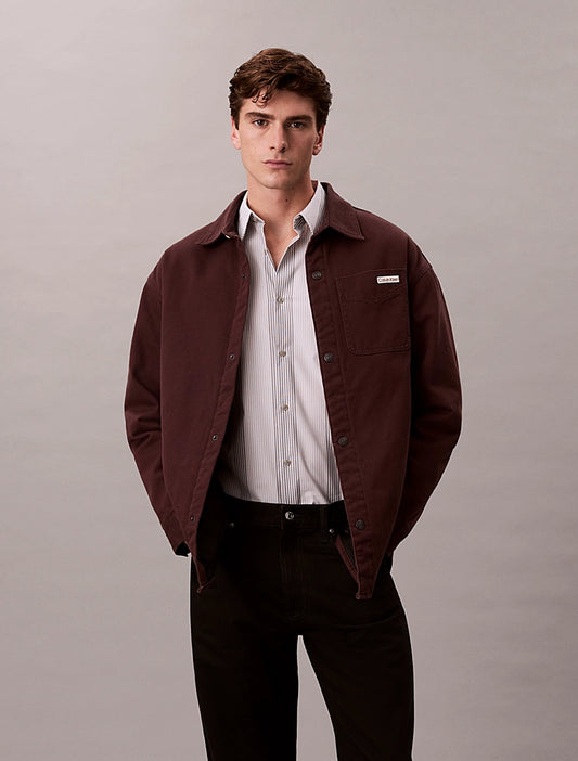 CK 90s Denim Relaxed Fit Shirt Jacket