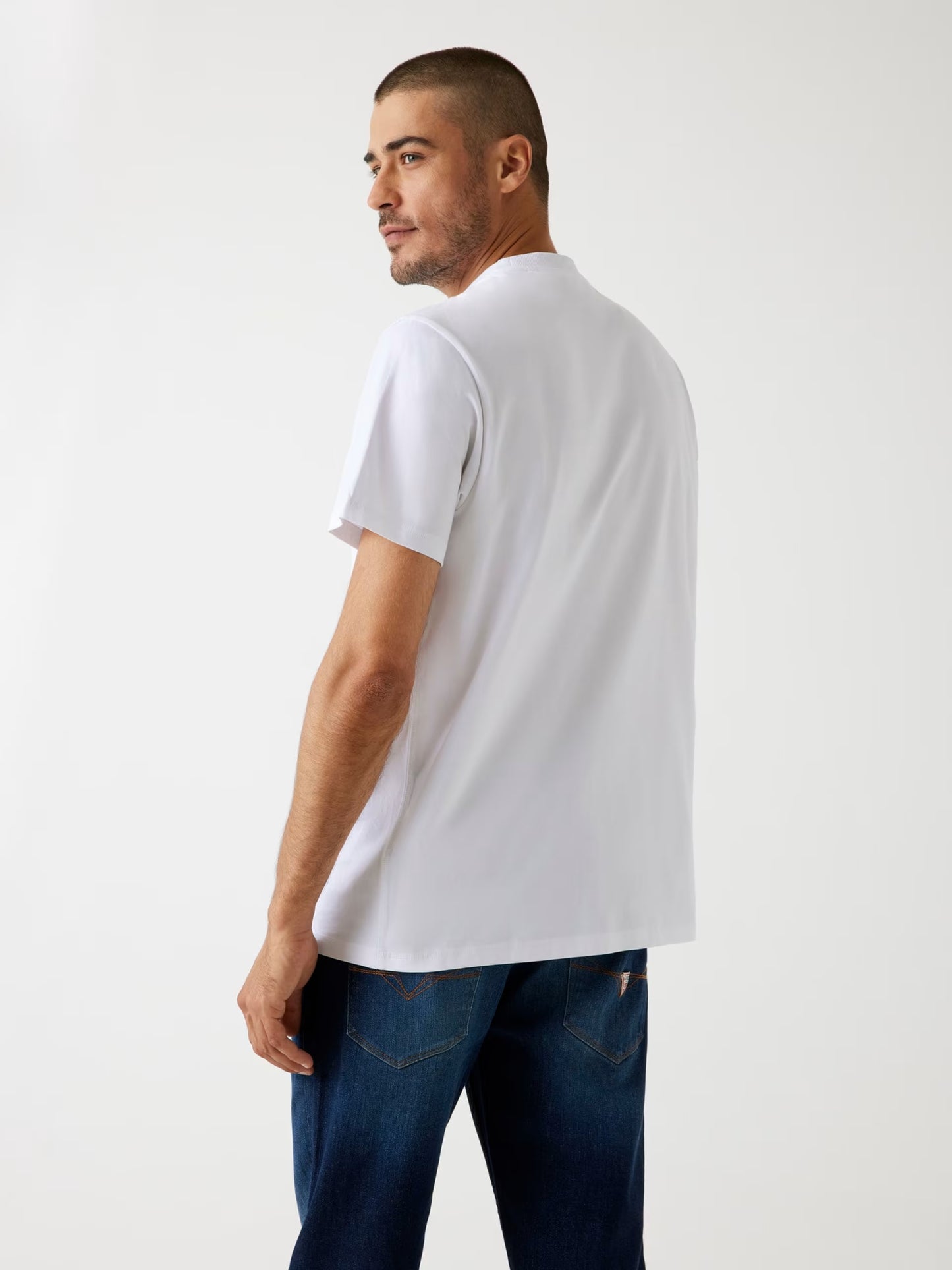 Embroidered Logo T-Shirt - White