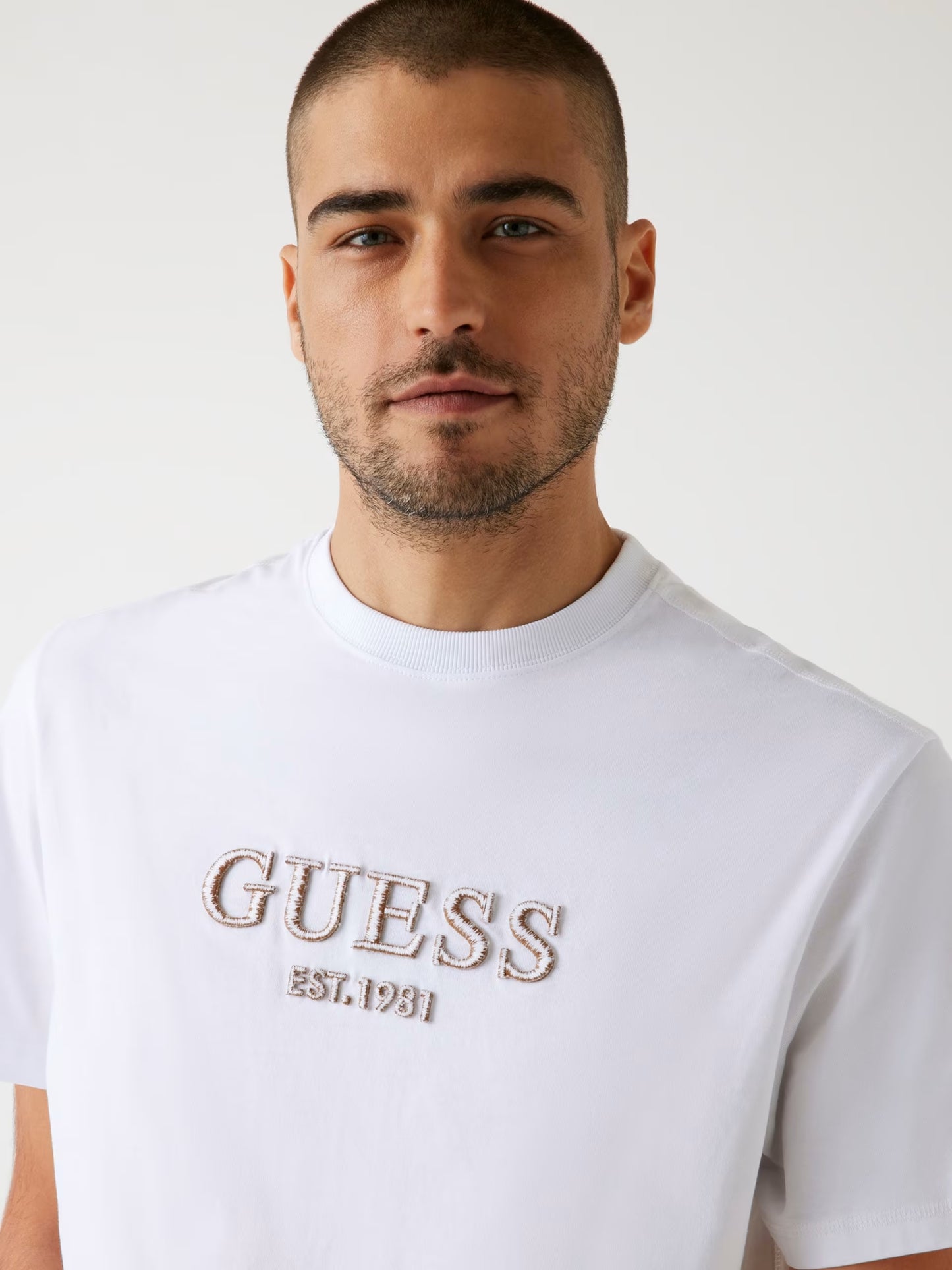 Embroidered Logo T-Shirt - White