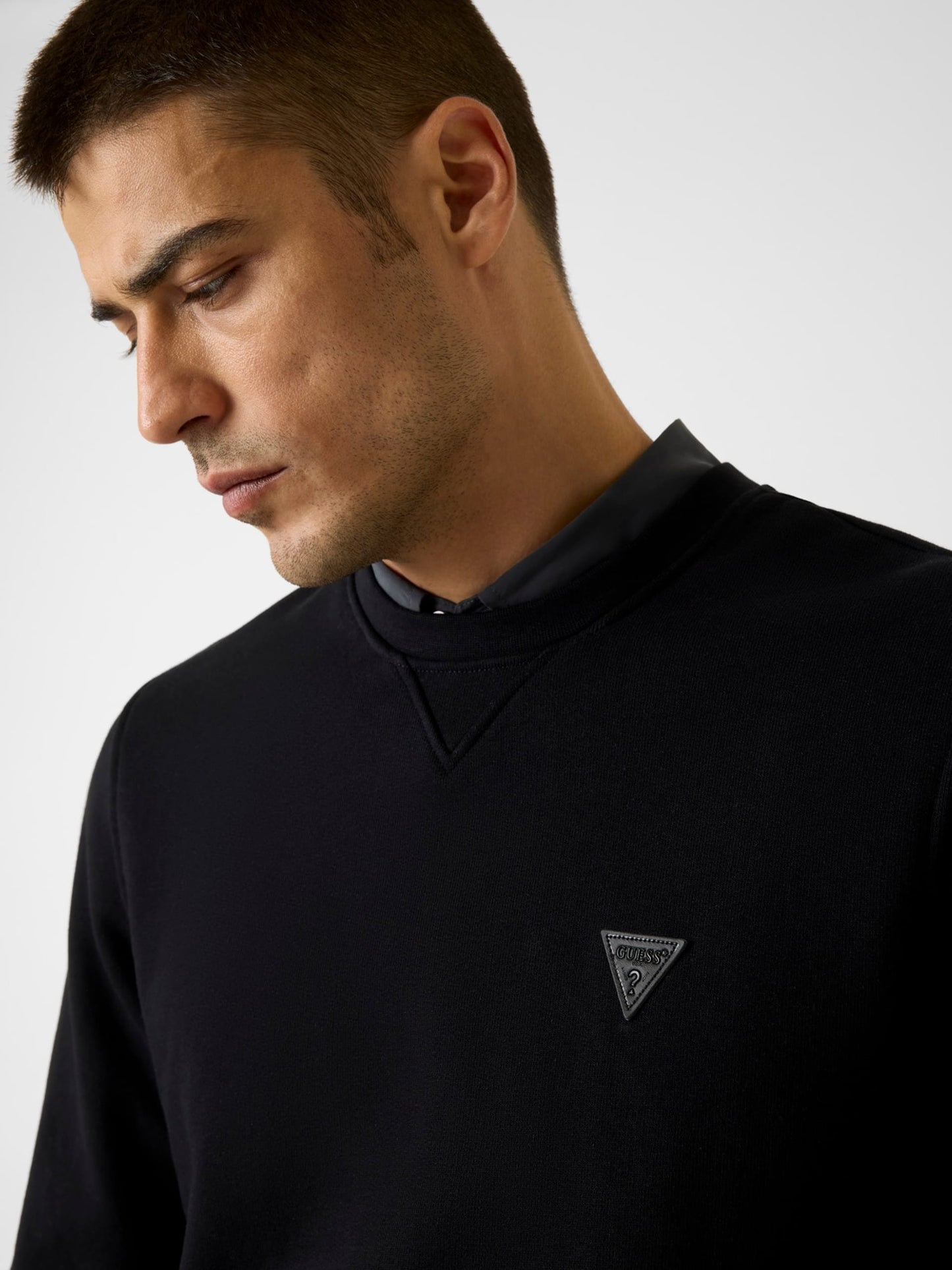 Guess Jeans Logo Sweatshirt Navy