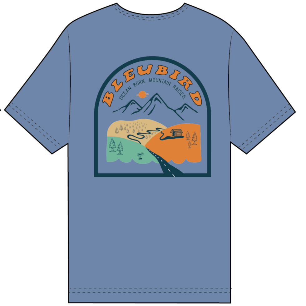 Woodland Tee - Blue