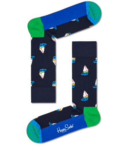 Happy Socks 'Navy' 4 Pack Gift Set