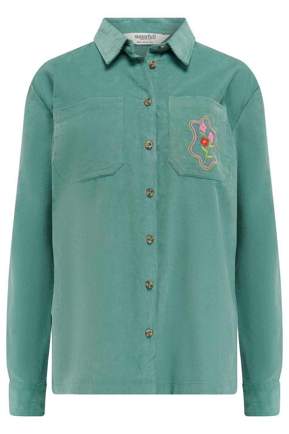 Karina Overshirt - Teal Cord