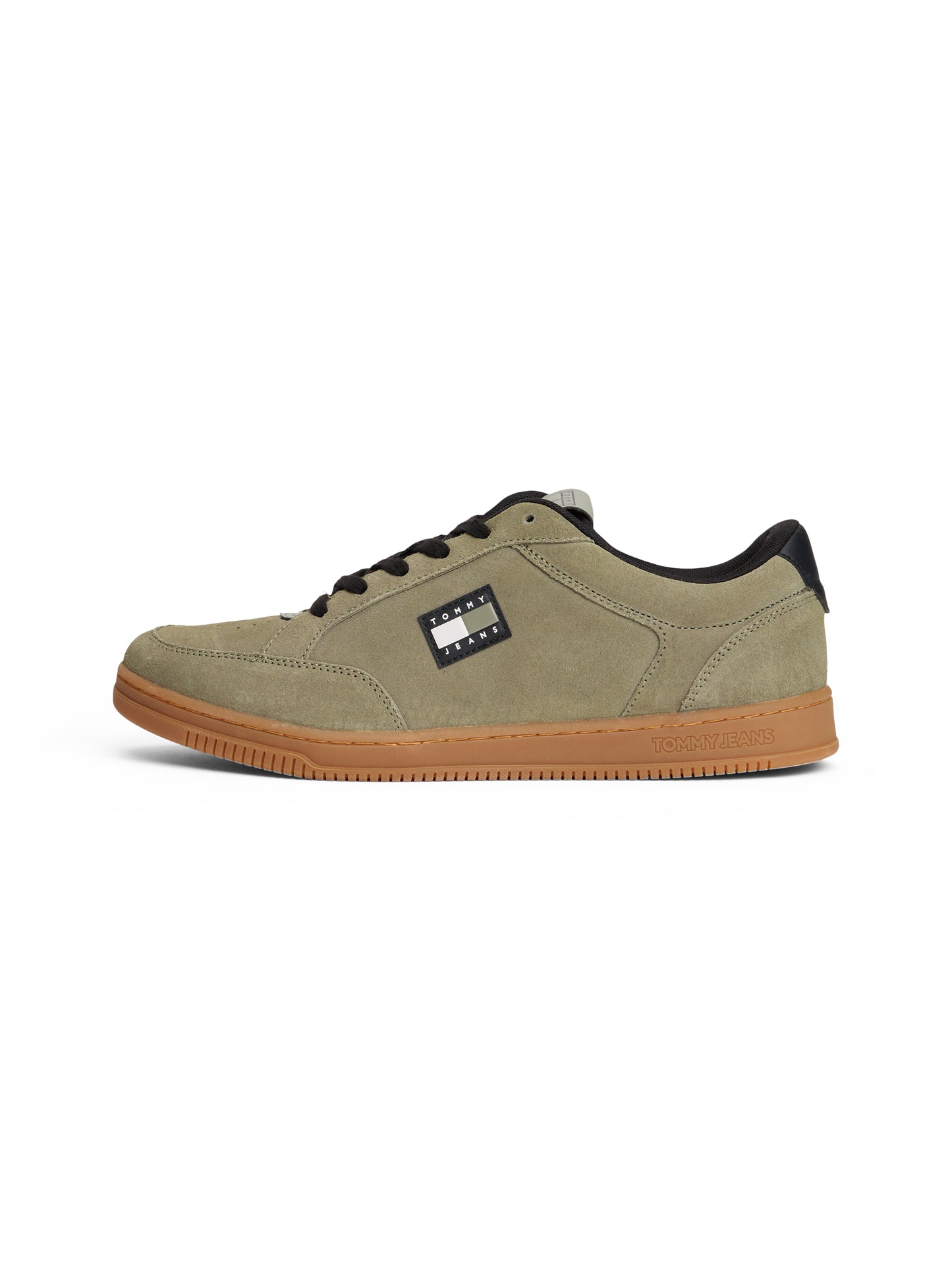 Suede Cupsole Trainers - Utiltiy Sage