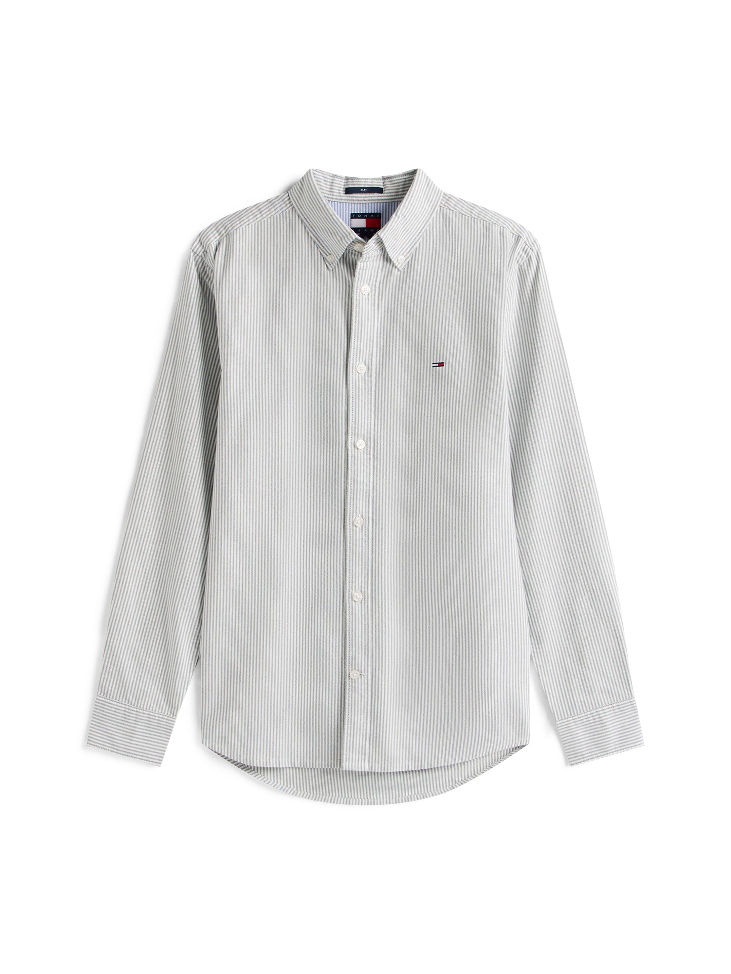 Slim Stripe Oxford Shirt - Dark Night Navy Stripe