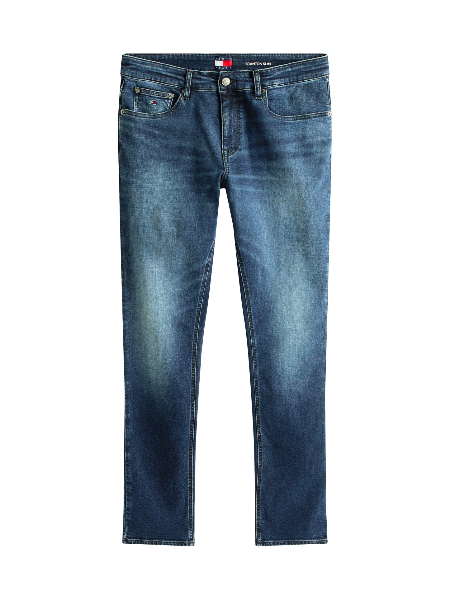 Scanton Faded Slim Jeans - Denim Dark