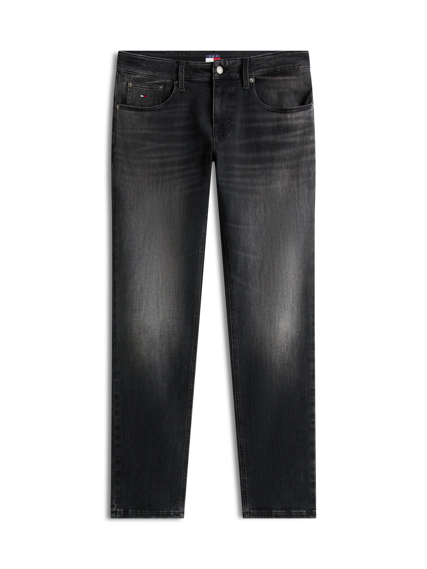 Scanton Faded Slim Jeans - Denim Black