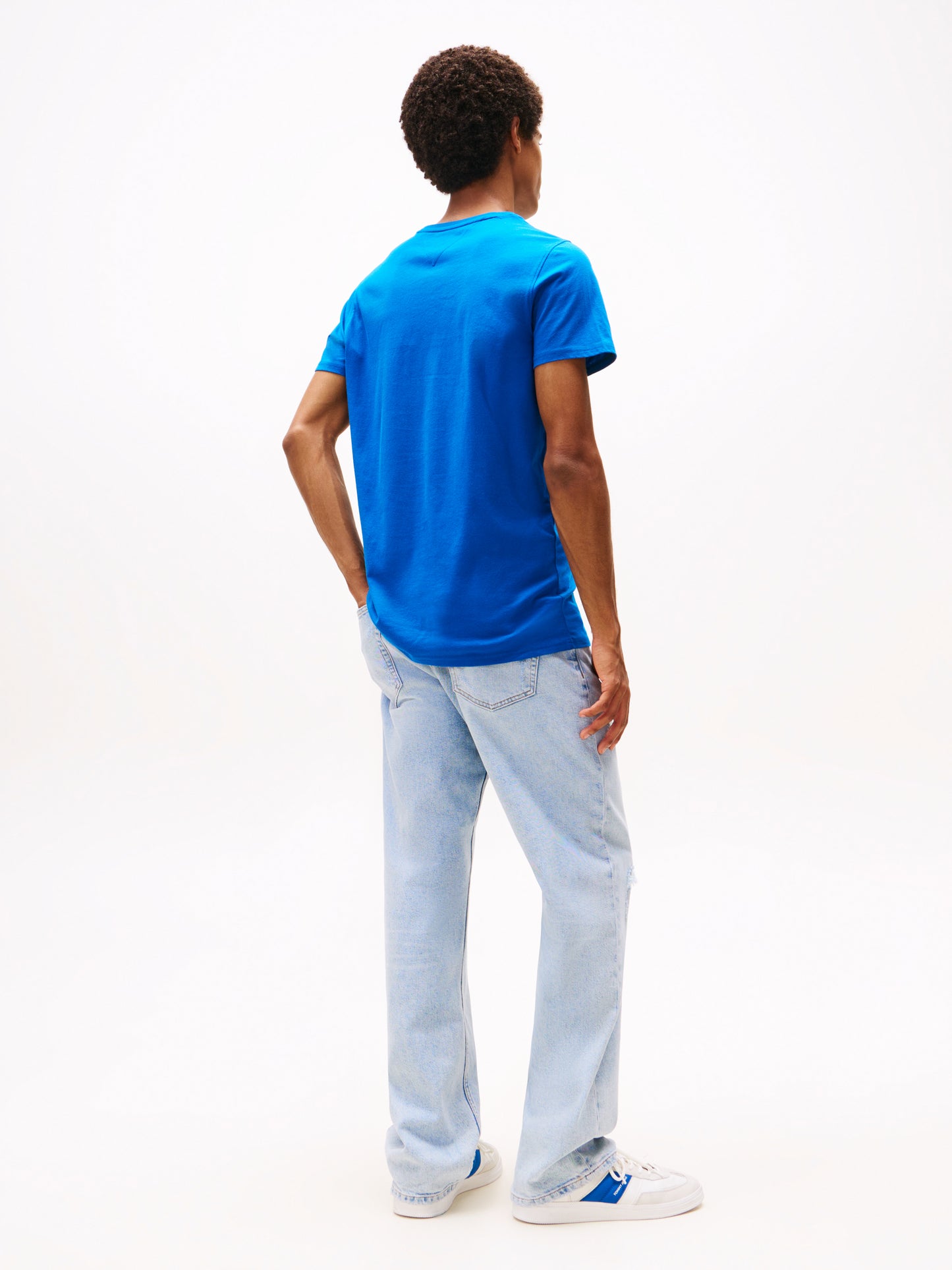 Extra Slim Jersey Tee - Vibrant Indigo