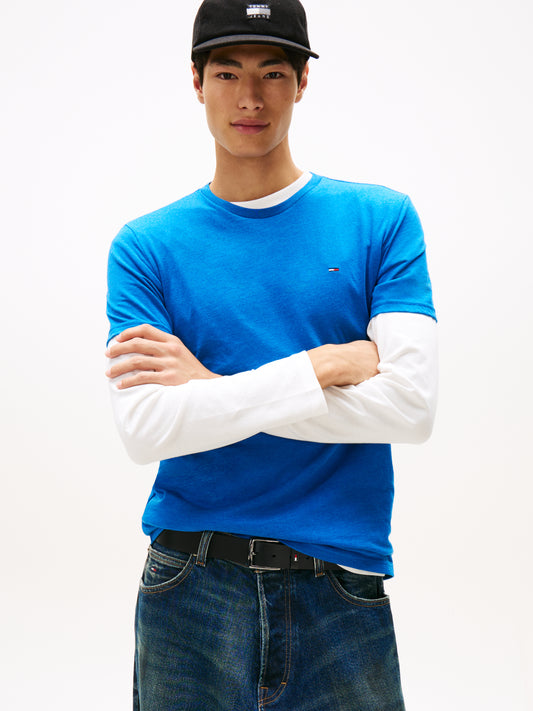 Extra Slim Jasper Tee - Vibrant Indigo Heather