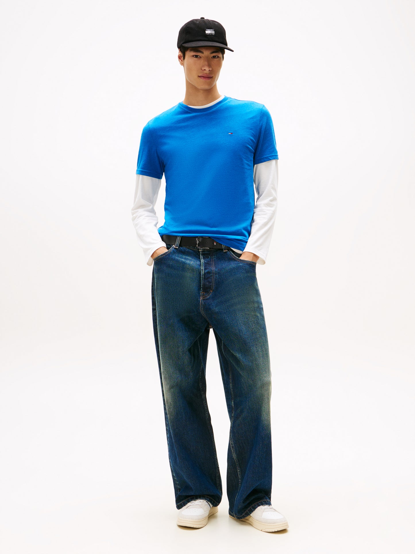 Extra Slim Jasper Tee - Vibrant Indigo Heather