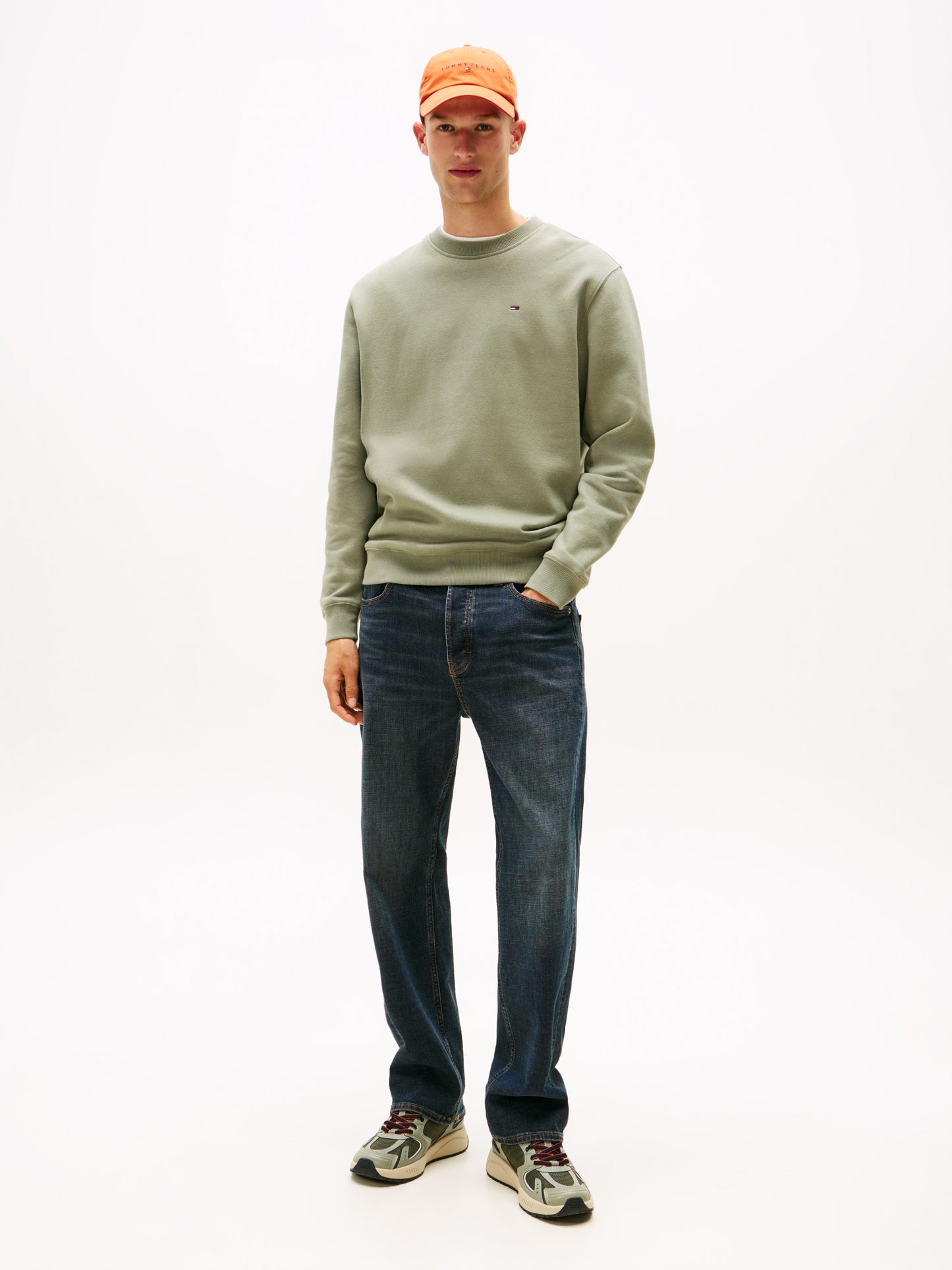 Brushed Fleece Sweatshirt - Utility Sage