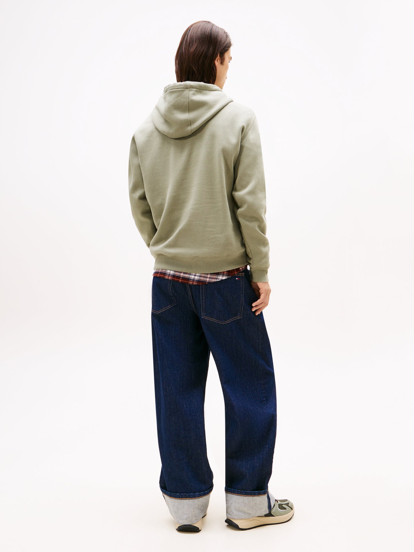 Brushed Fleece Hoody - Utility Sage