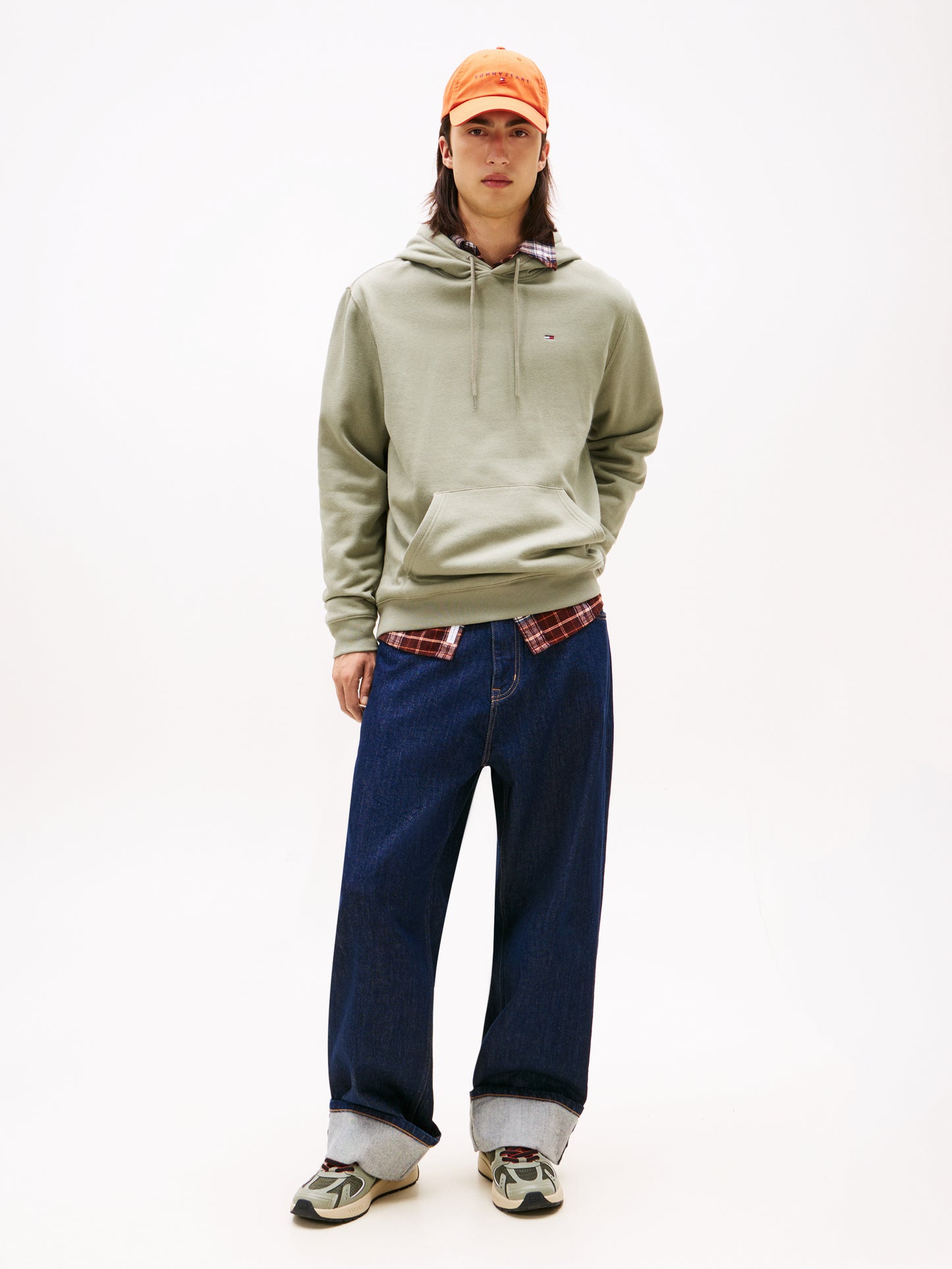 Brushed Fleece Hoody - Utility Sage