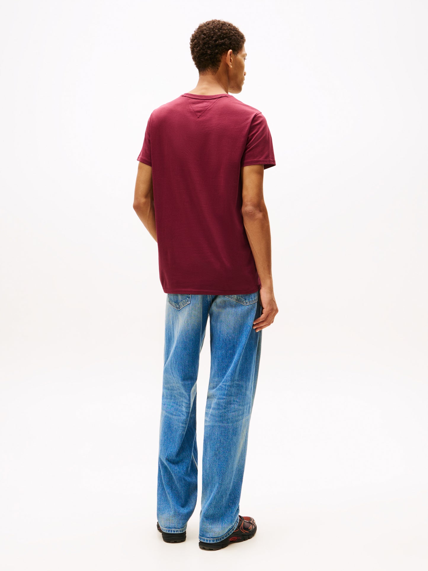 Extra Slim Jersey Tee - Red Wine