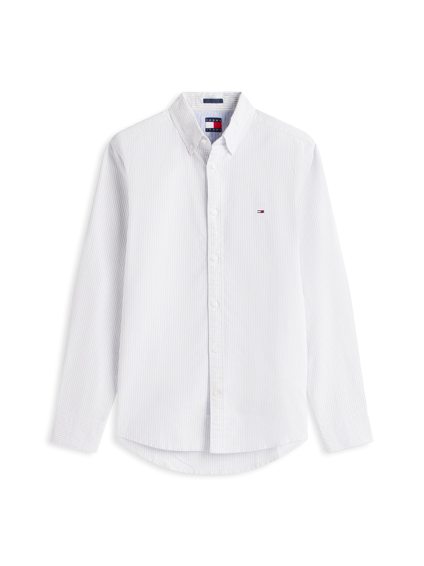 Slim Stripe Oxford Shirt - Nordic Iris