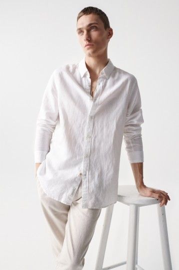 Salsa Linen Blend Shirt