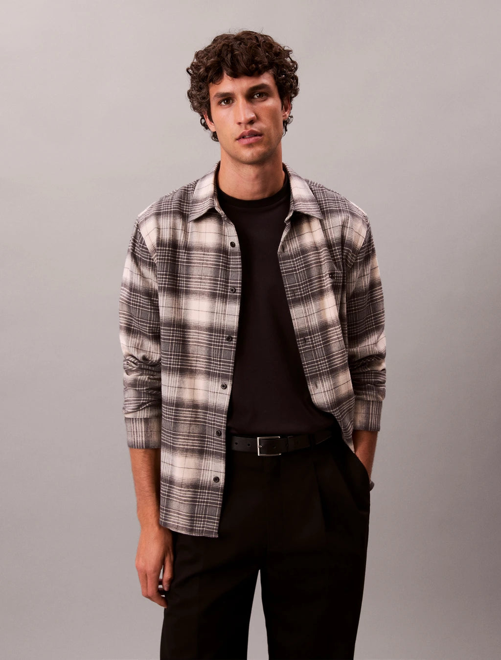 Calvin Klien Brushed Cotton Overshirt