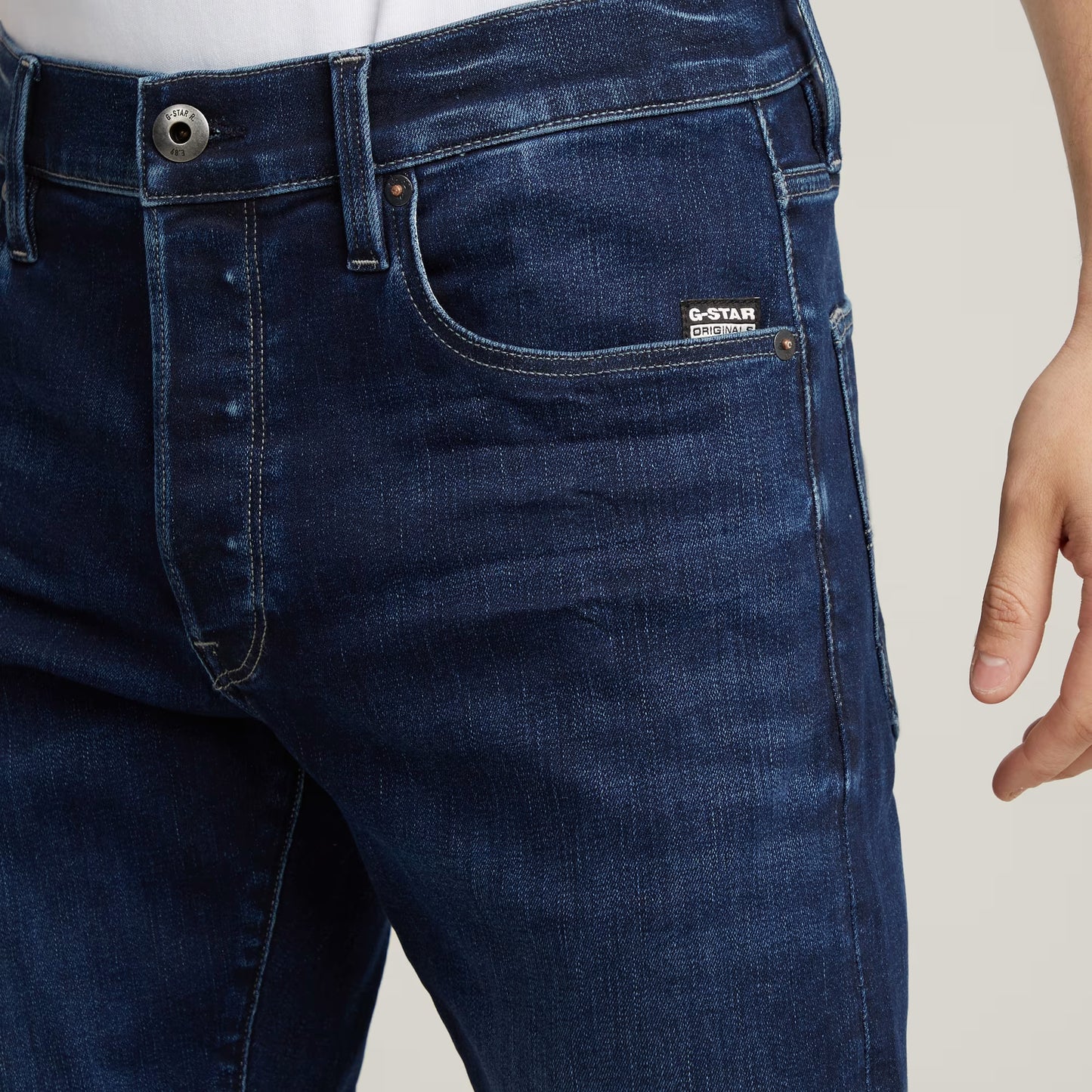 3301 Slim Jeans - Dark Blue