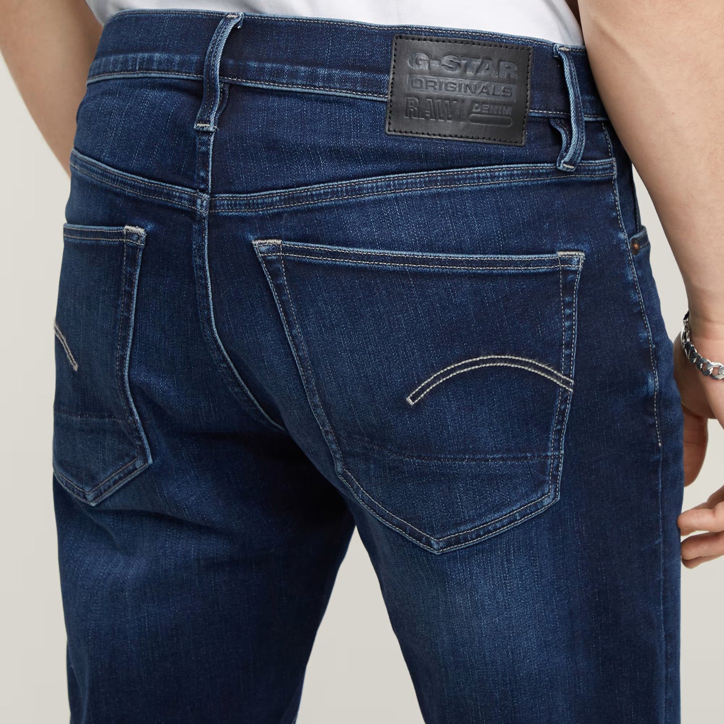 3301 Slim Jeans - Dark Blue