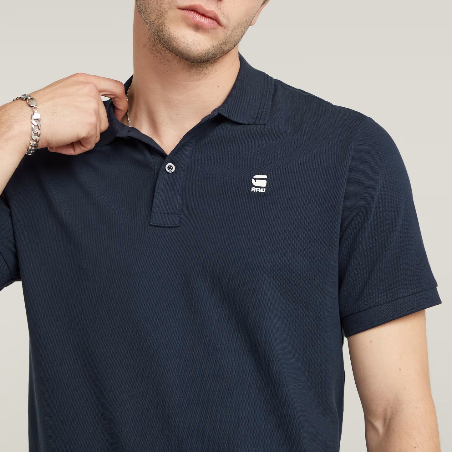 Dunda Slim Polo - Sartho Blue