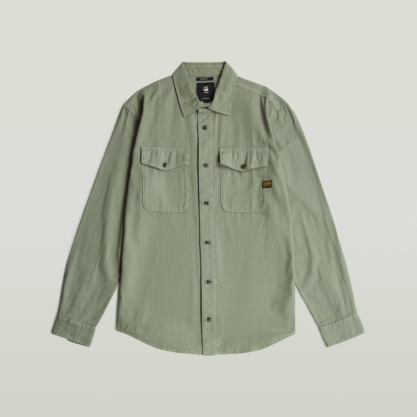 Marine Slim Shirt - Green