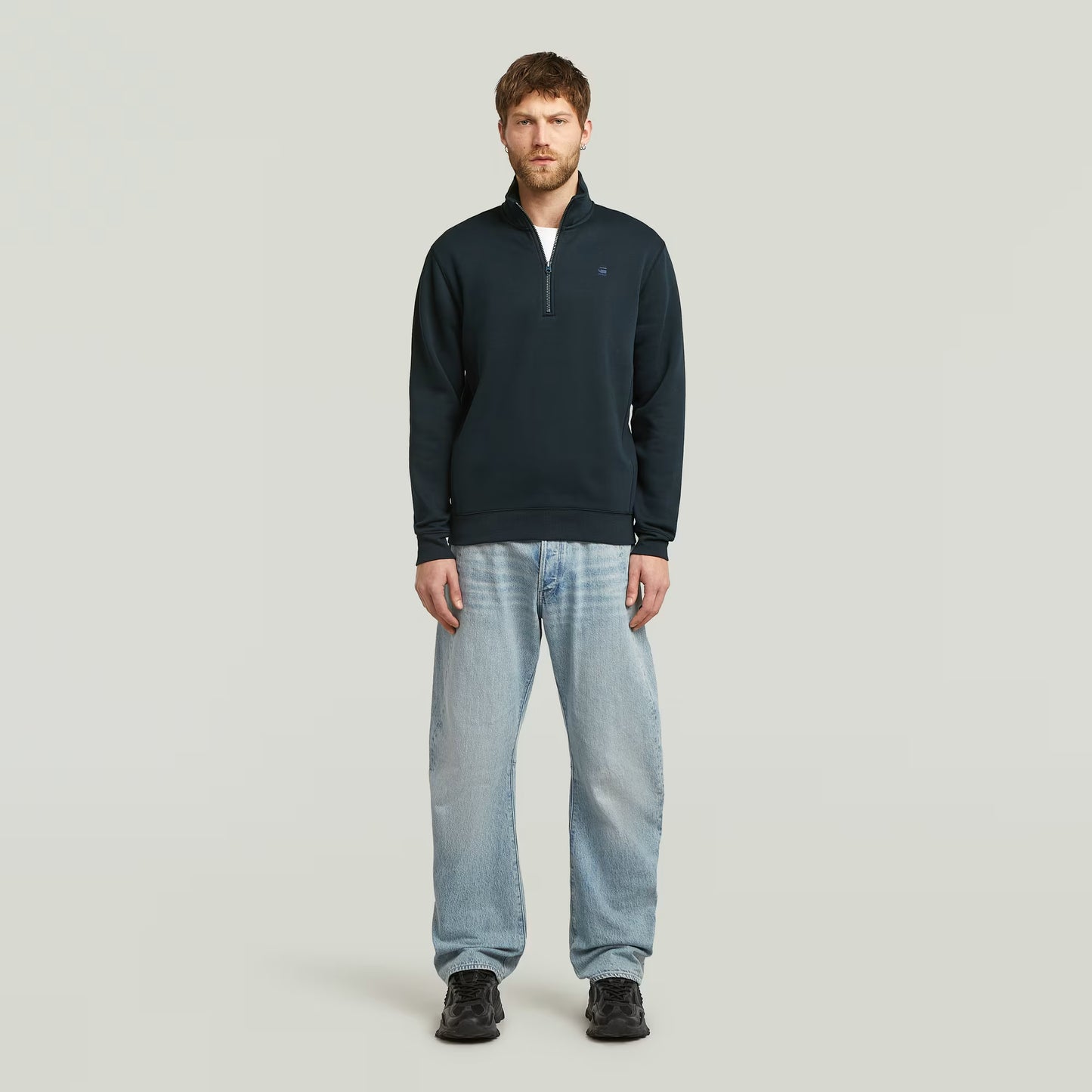 Premium Core Half Zip Sweater - Salute