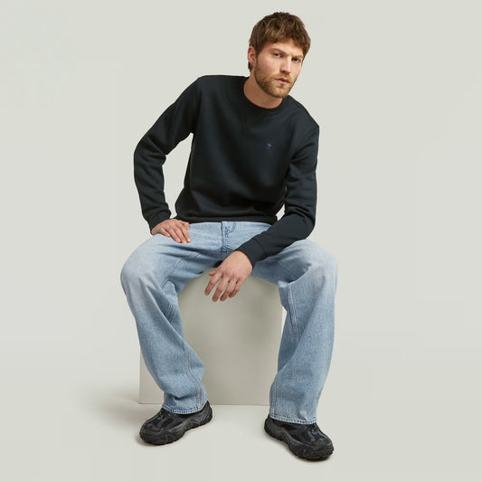 Premium Core Sweater - Dark Blue