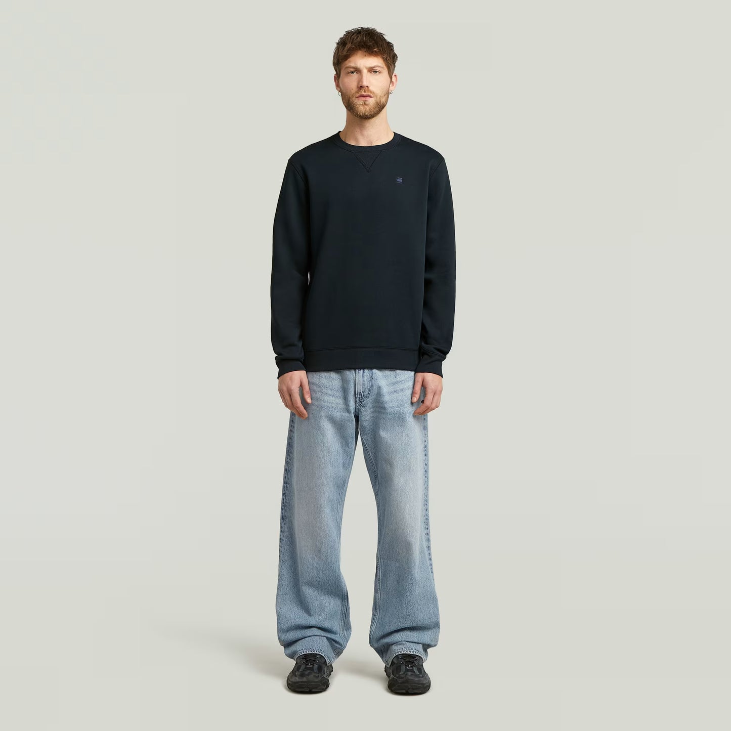 Premium Core Sweater - Dark Blue