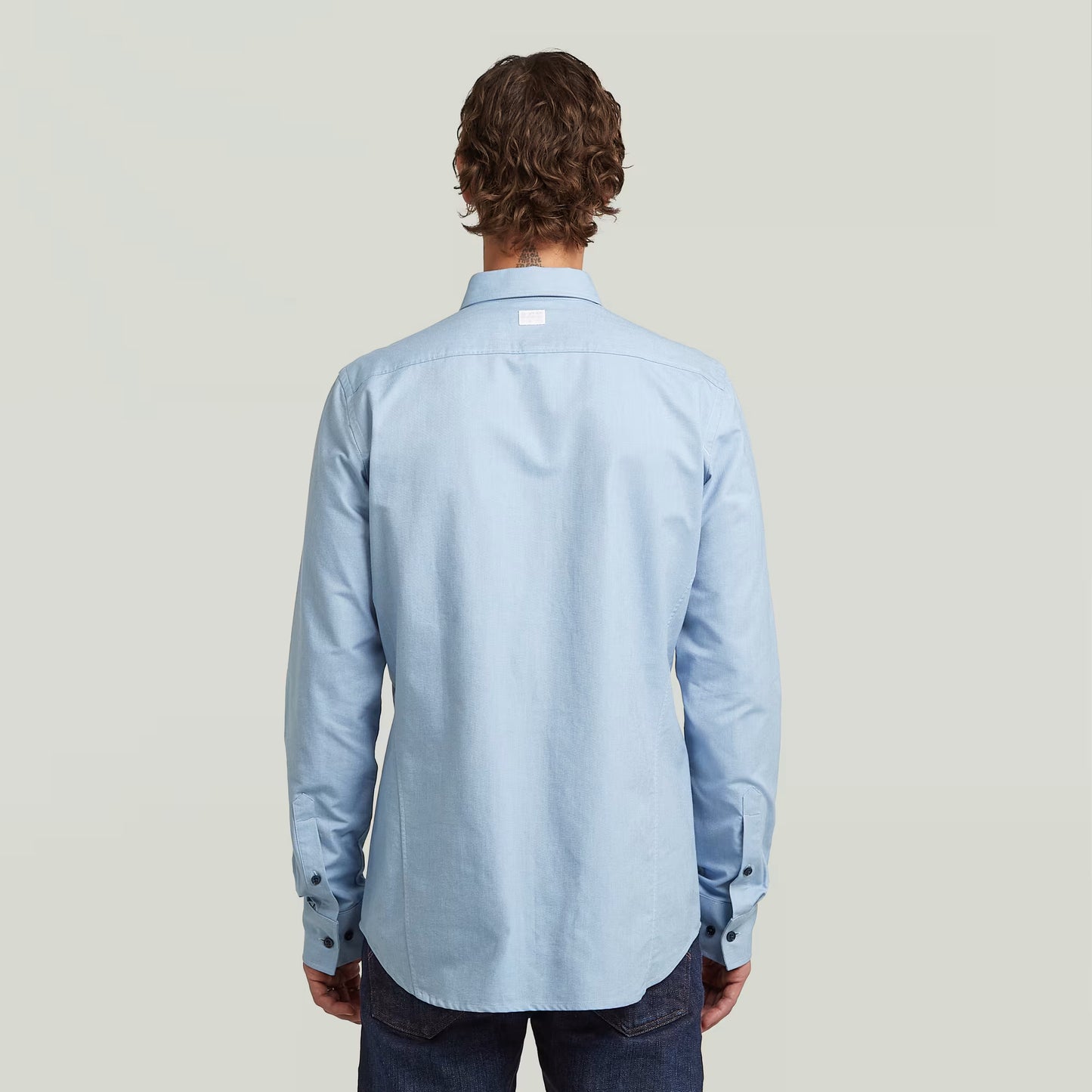 Uniform Slim Shirt - Deep Wave