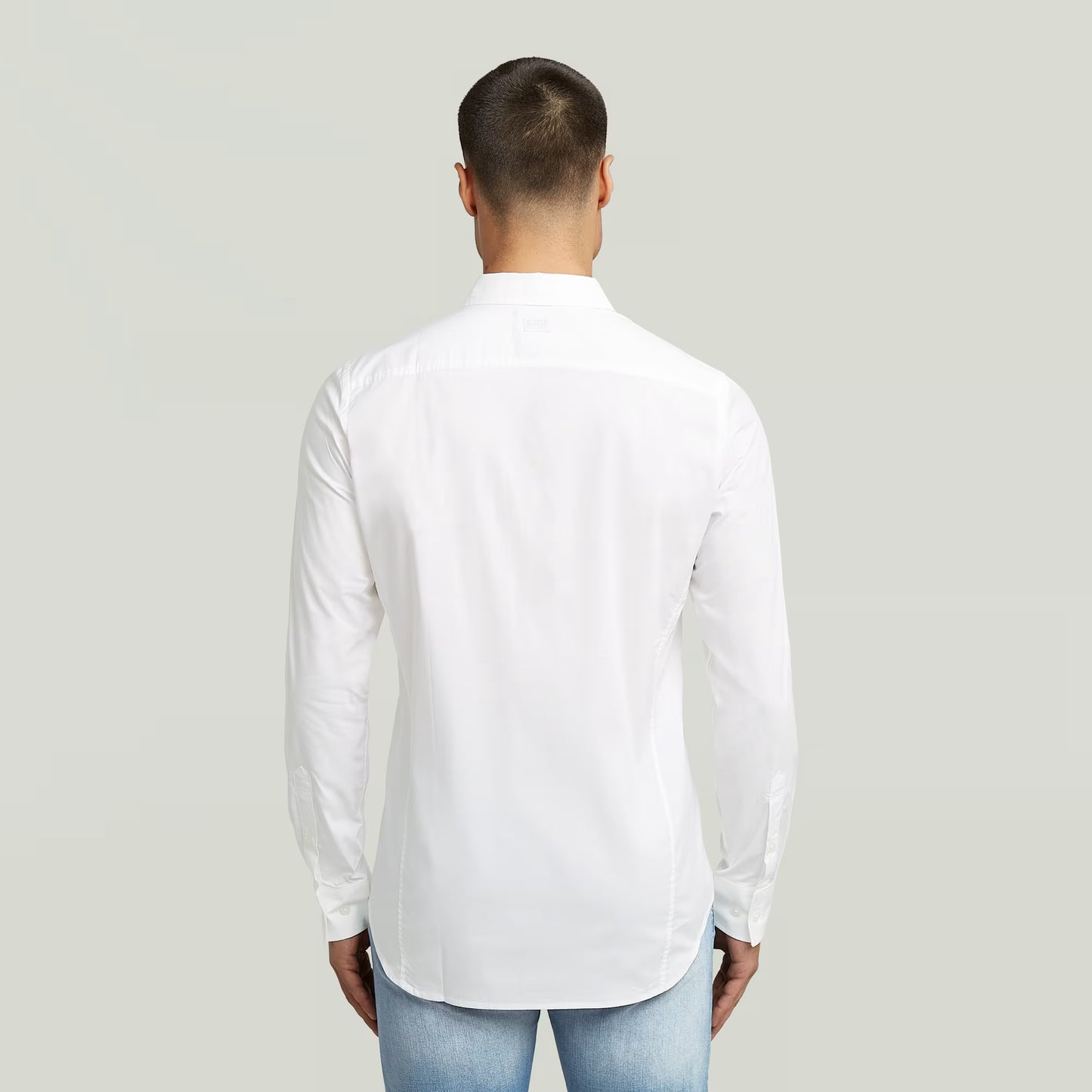 Uniform Slim Shirt - White