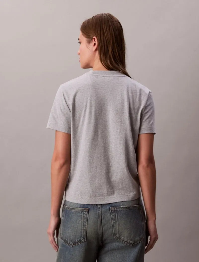 CK Script Graphic Tee - Grey