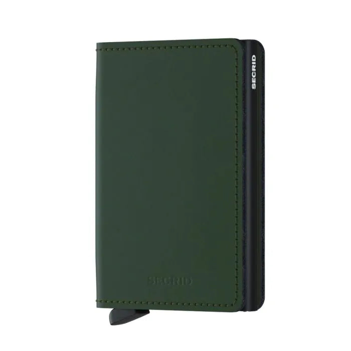 SECRID Mini Wallet - Matte Green/Black