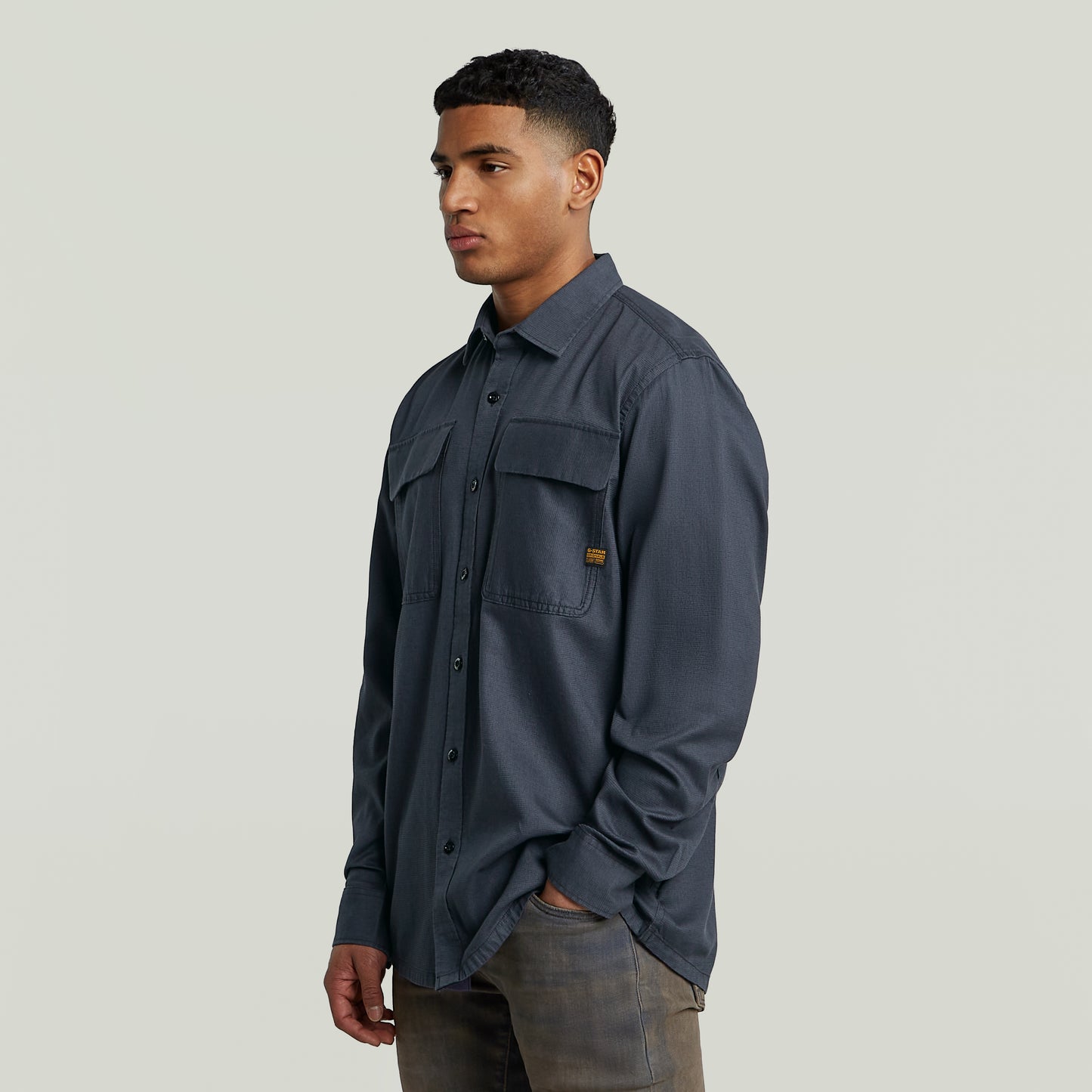 CPO Regular Shirt - Navy