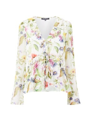 Monika Hallie Crinkle Blouse