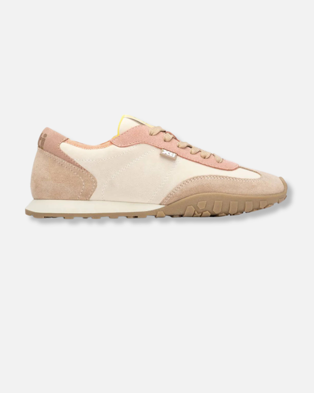XTI 145213 Low Retro Sneaker - Peach Sorbet