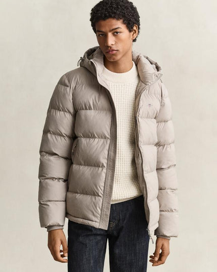 Gant Active Cloud Jacket in Mist Taupe