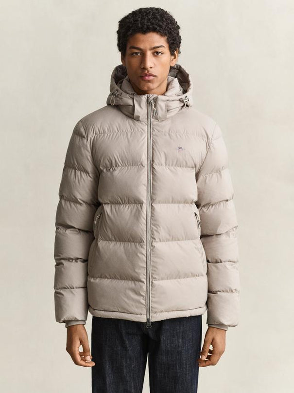 Gant Active Cloud Jacket in Mist Taupe