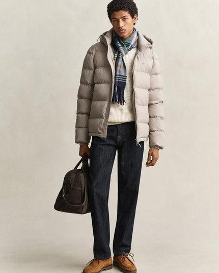 Gant Active Cloud Jacket in Mist Taupe