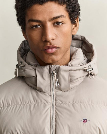 Gant Active Cloud Jacket in Mist Taupe