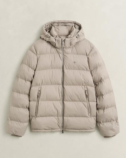 Gant Active Cloud Jacket in Mist Taupe
