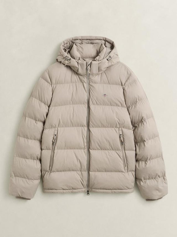 Gant Active Cloud Jacket in Mist Taupe