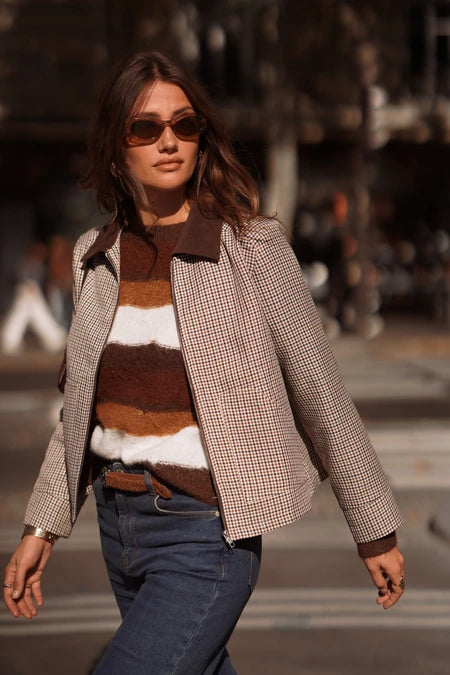 Mollie Multicolored Stripe Sweater